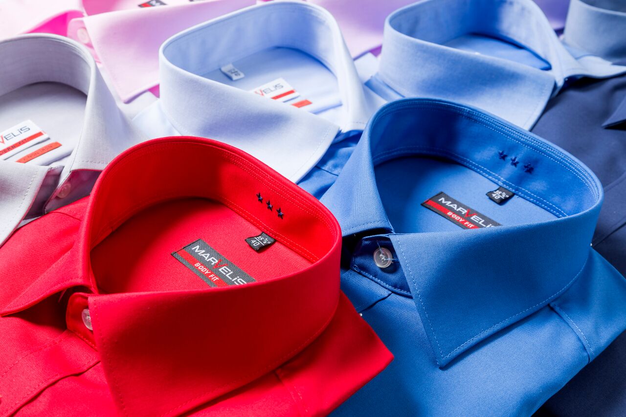 kleuren overhemd