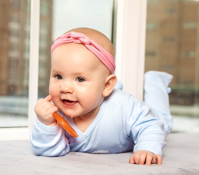 Baby van drie tot negen maanden